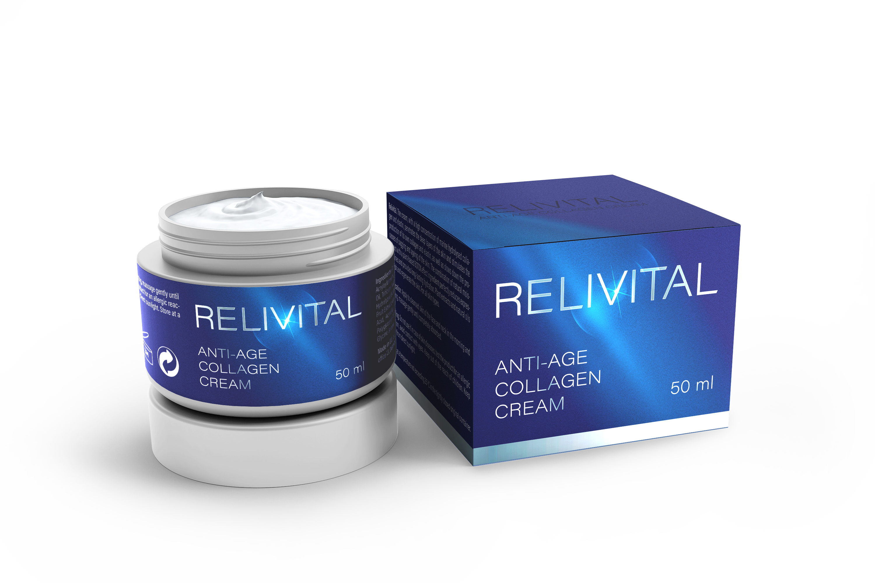 Relivital — Creme mit Meereskollagen